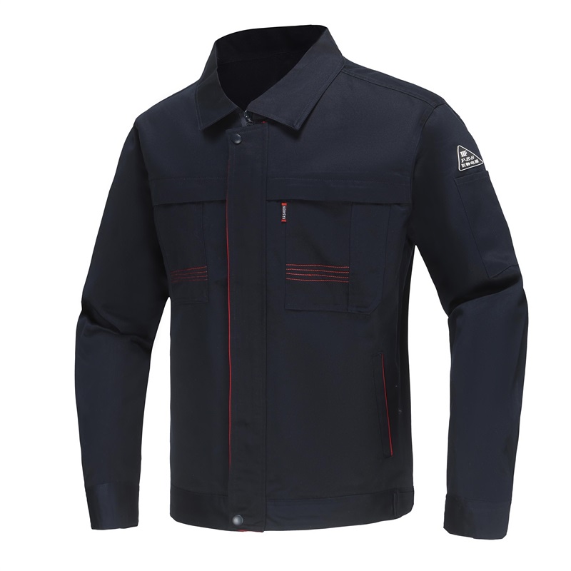 9206藏蓝色全棉防静电工作服