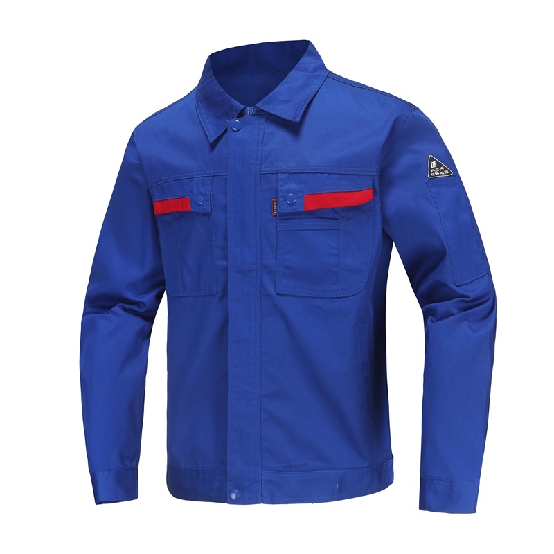 88011艳兰色防静电单双层工作服