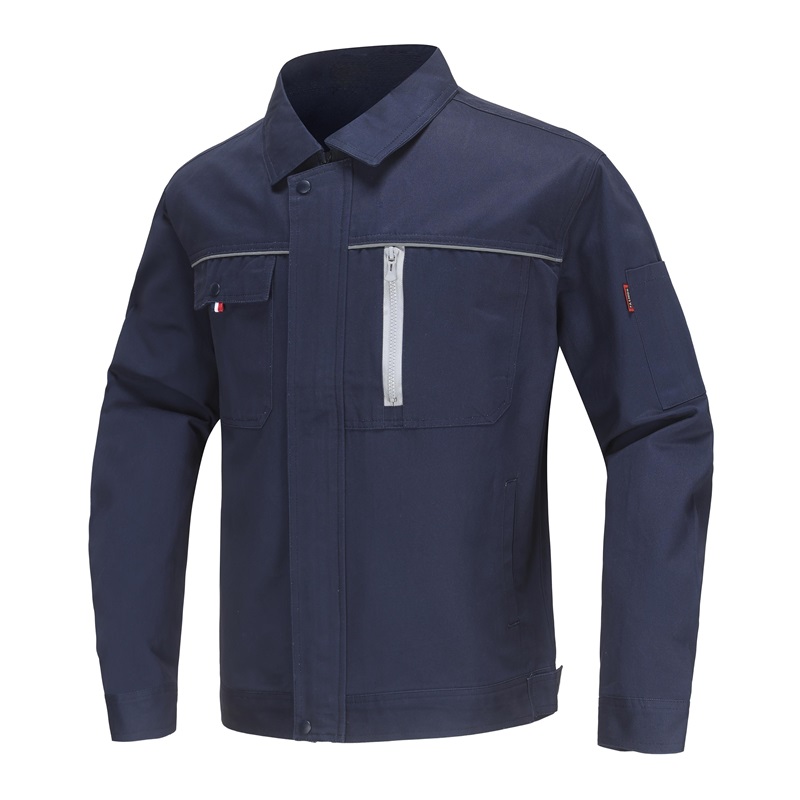 9205藏青色全棉厚斜纹工作服