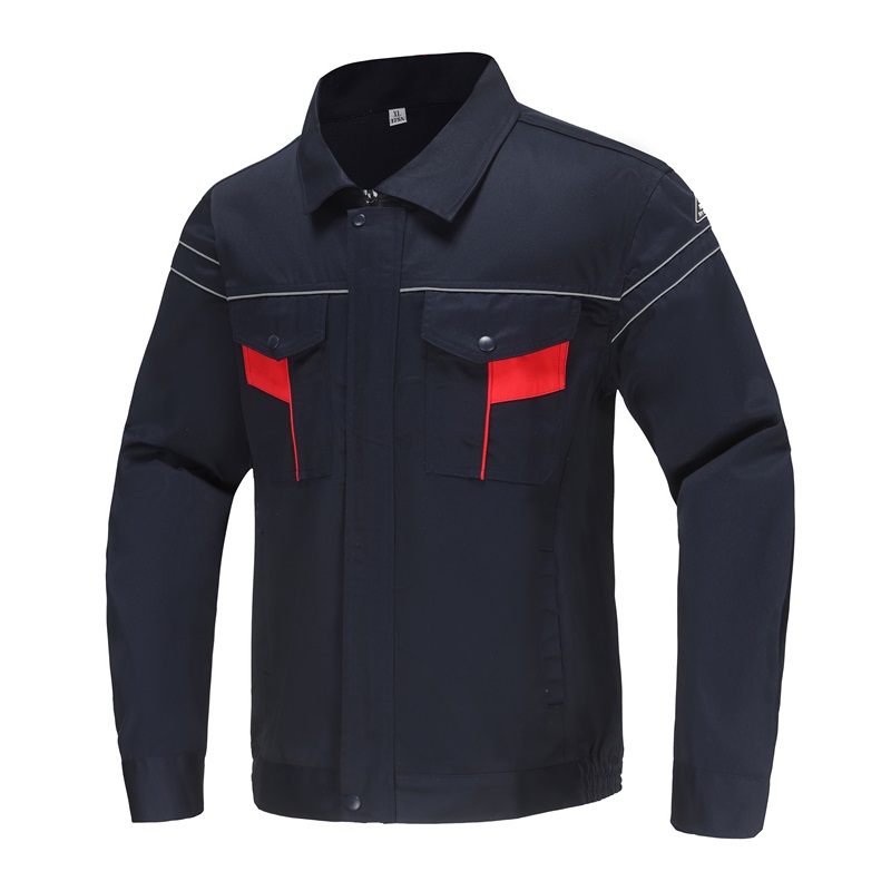 82185藏蓝色防酸碱防静电服